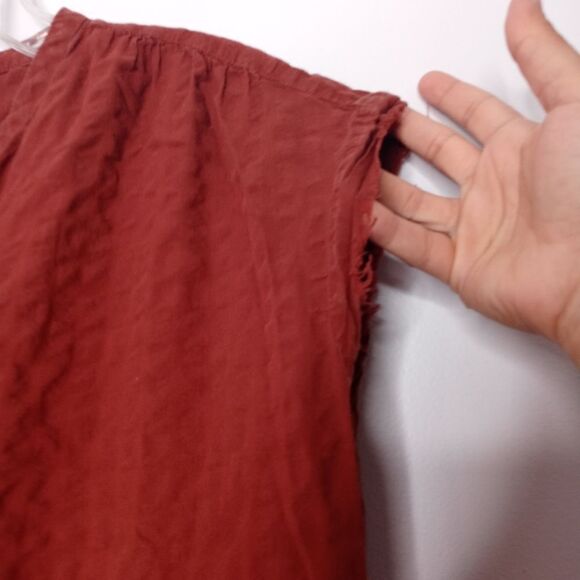 Everlane rustic brown dress size small - Picture 5 of 8